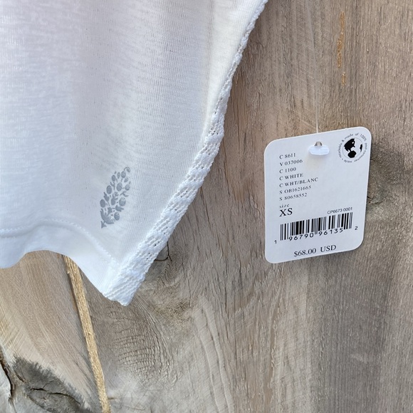 Free People Movement Good Sport Tee in White - Picture 6 of 8